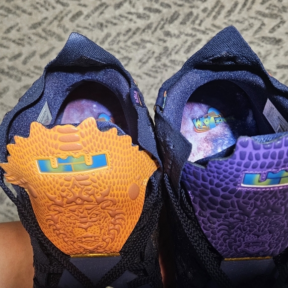 💙Nike Lebron XVII 'Space Jam Monstars' Basketball Shoes CD5050-400 SZ (17)💚 - Picture 14 of 16